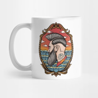 masculine barberman Mug